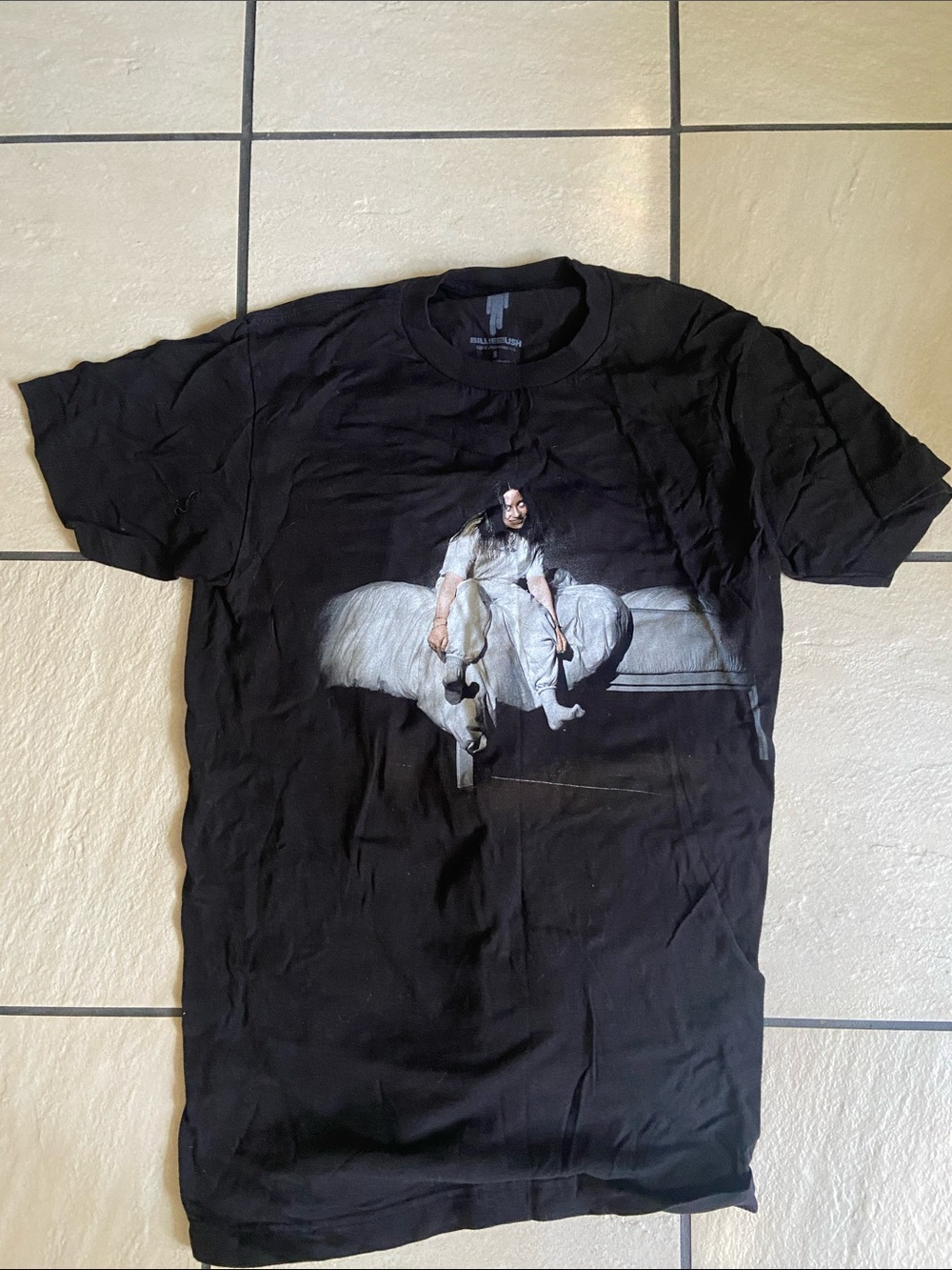 Billie Eilish When We All Fall Asleep Where Do We Go? Album Graphic Tee